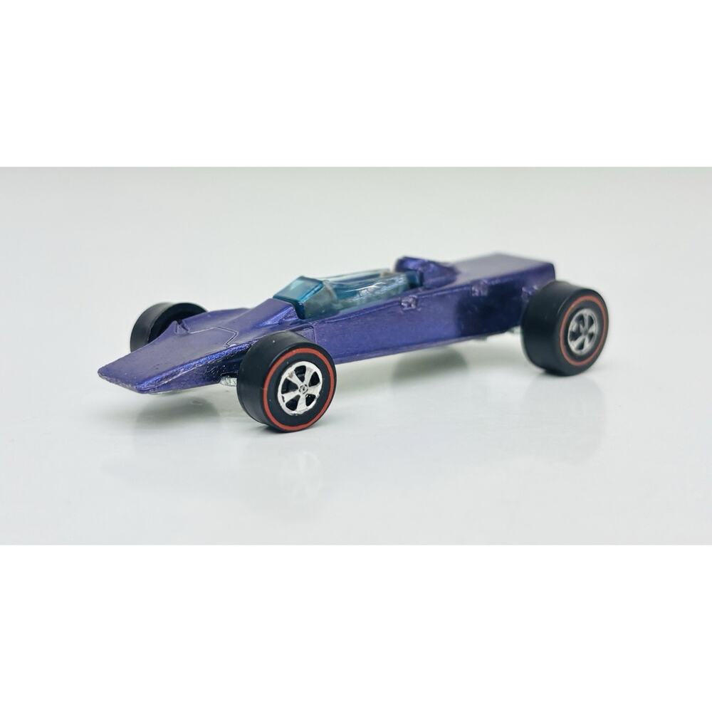 Hot Wheels Redline Lotus Turbine Purple Hong Kong Tan Champagne Interior